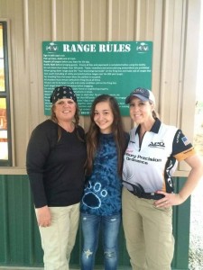 3 ladies were competing among the 48 shooters